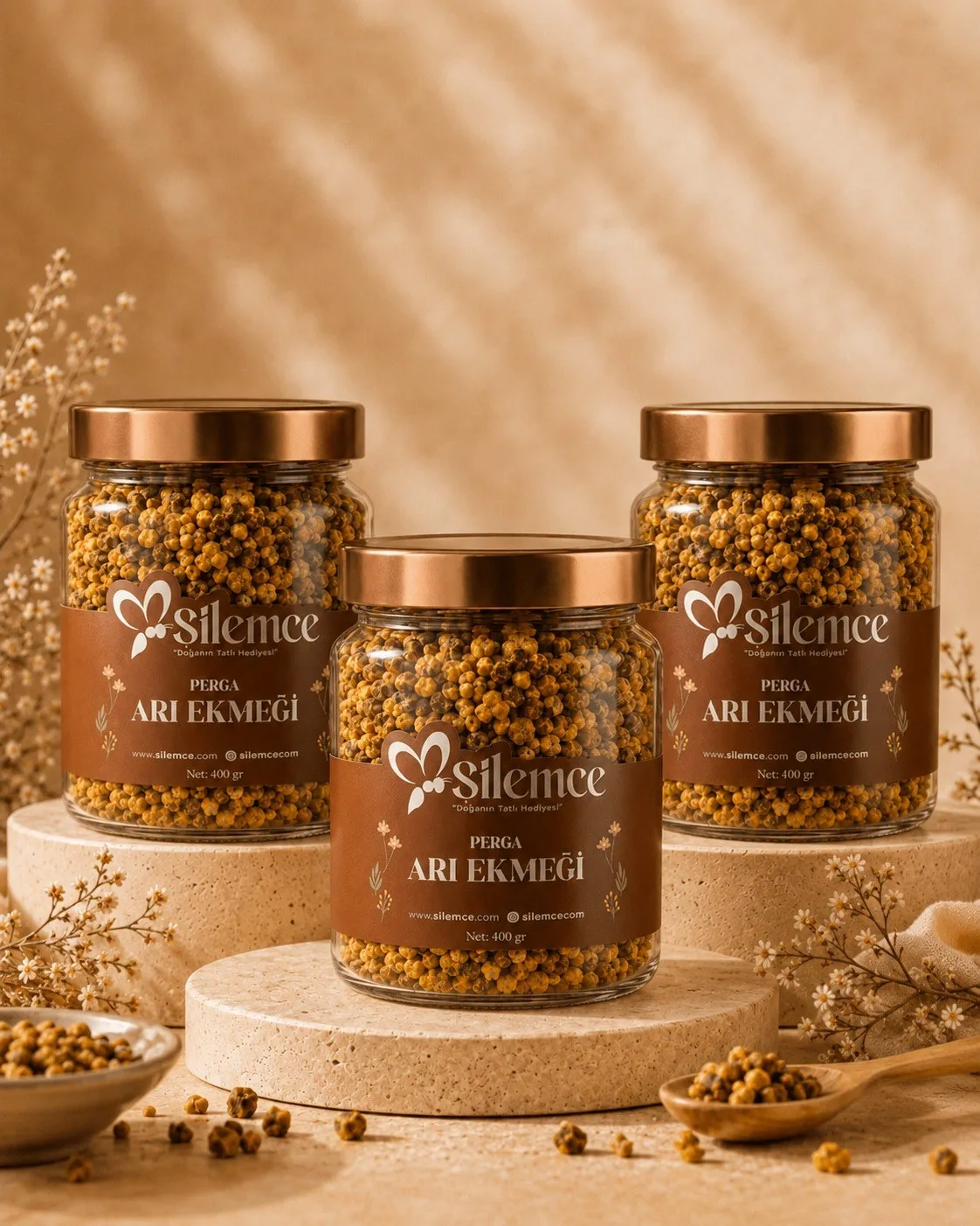 Arı Ekmeği 400 gr (3 Adet) - Şilemce