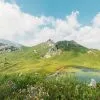 Yayla balı nedir konusunu anlatan görsel: yüksek rakımlı dağ yaylası ve çiçekli çayır
